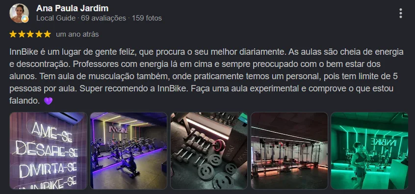 Avaliação de Ana Paula Jardim